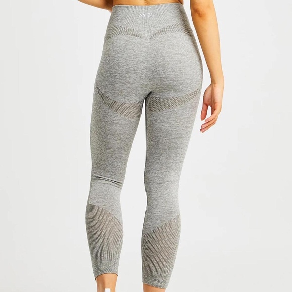 AYBL Seamless Leggings | Size XS | Light Grey Marl - Picture 2 of 8